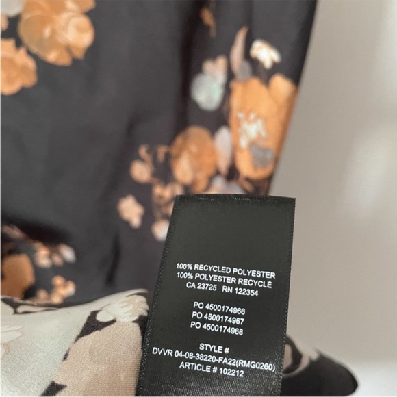 Aritzia Wilfred Only Cowl Neck Slip Dress Black Maplewood - Picture 6 of 10